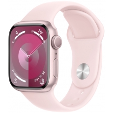 Apple Watch Series 9 GPS 45mm Pink Aluminium Case with Sport Band