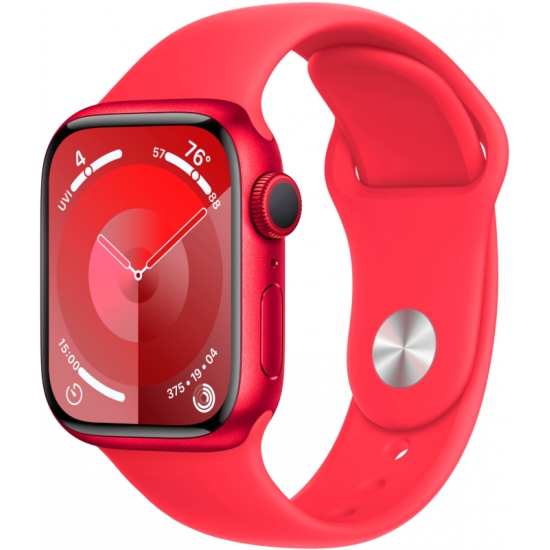 Apple Watch Series 9 GPS 41mm (PRODUCT)RED Aluminium Case with Sport Band