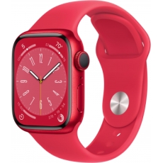 Apple Watch Series 8 GPS 45mm (PRODUCT)RED Aluminium Case with Sport Band