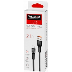 Кабель USB Walker C315 для Type C 2.1А
